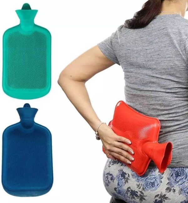 Natural Rubber Hot Water Bottle - Image 2