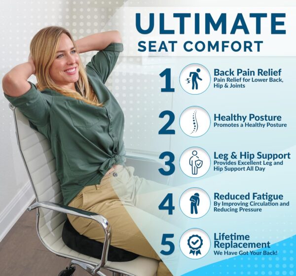 Coccyx Gel Seat Cushion - Image 2