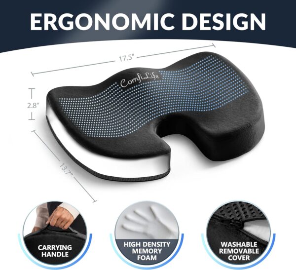 Coccyx Gel Seat Cushion - Image 3