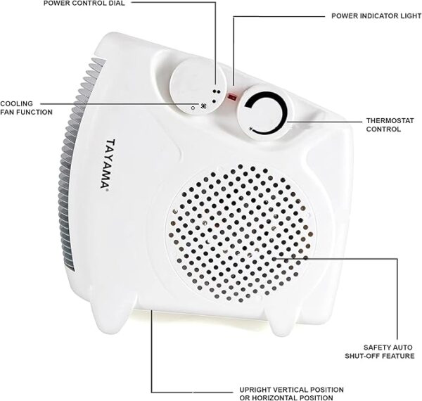 Portable Dual Fan Heater - Image 3