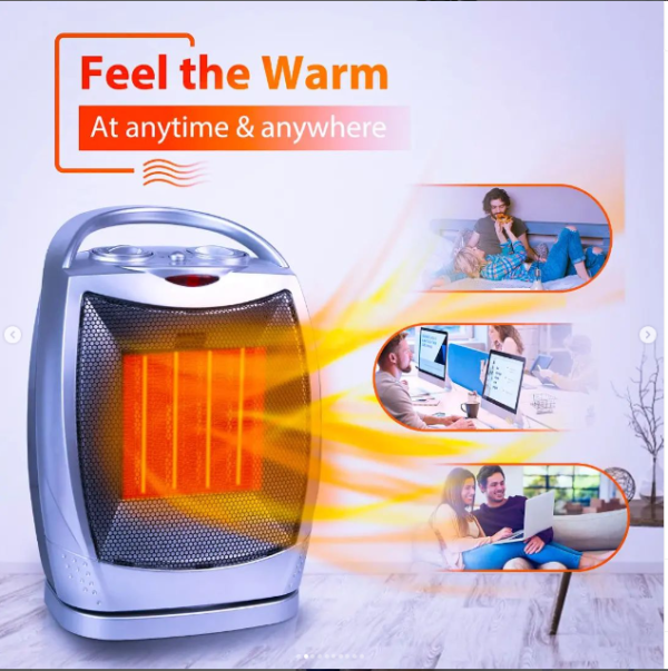 Portable Ceramic Space Heater - Image 6