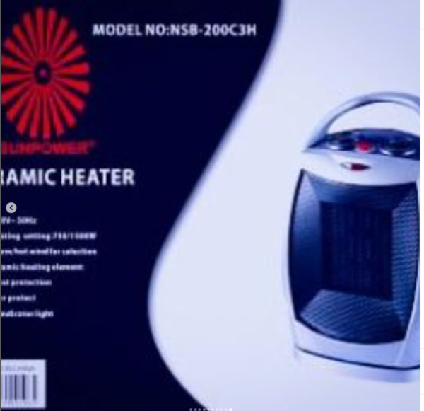 Portable Ceramic Space Heater - Image 4