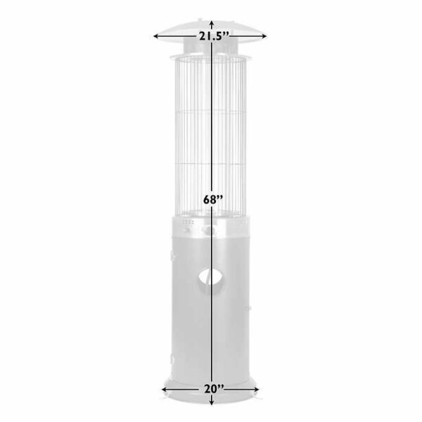 Spiral Flame Patio Heater - Image 4