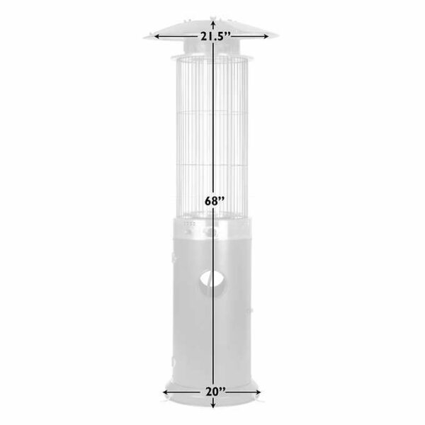 Spiral Flame Patio Heater - Image 3