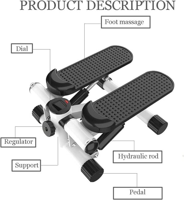 Indoor Small Hydraulic Pedal Fitness Equipment - Image 3