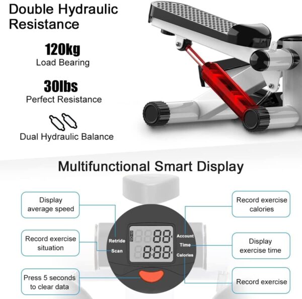 Indoor Small Hydraulic Pedal Fitness Equipment - Image 4
