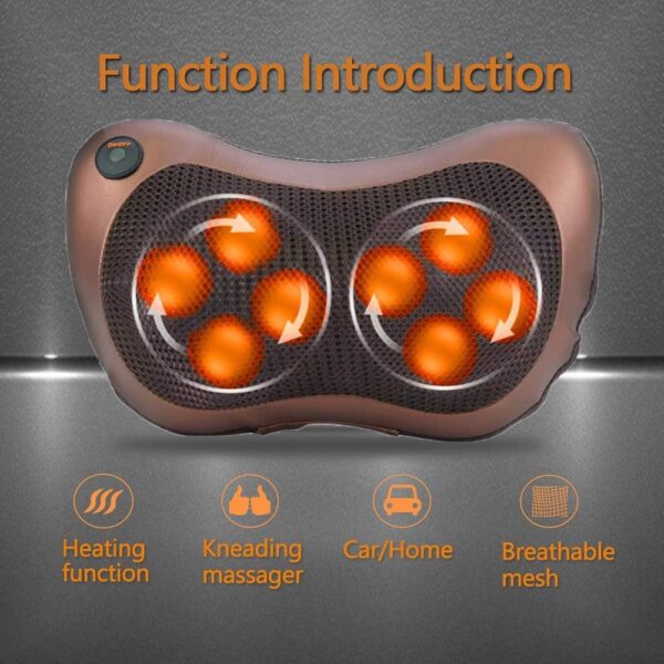 Electronic Massage Pillow with Heat - Image 8