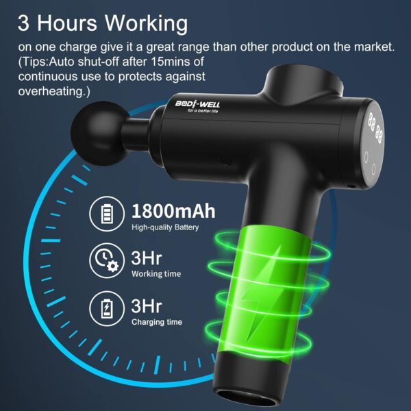 Rechargeable Massage Therapy Gun - Image 4