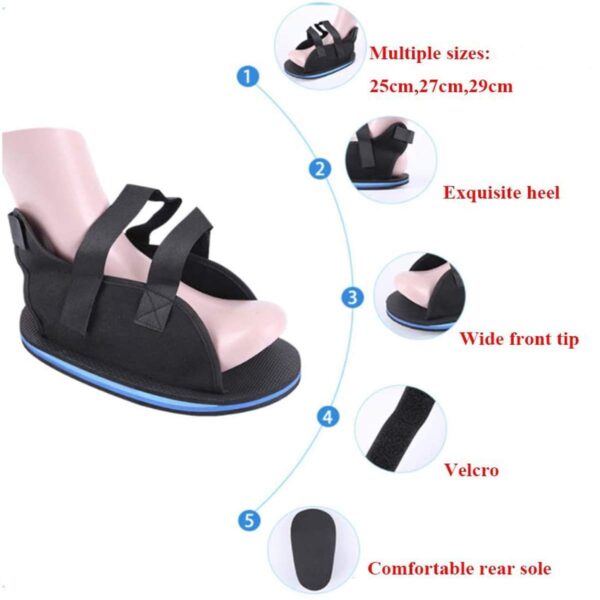 Cast Shoe Foot Fracture Support – Open Toe Plaster - Image 5
