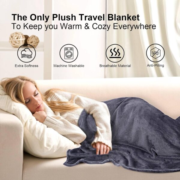 Travel Blanket and Pillow Set 2-in-1 - Image 7