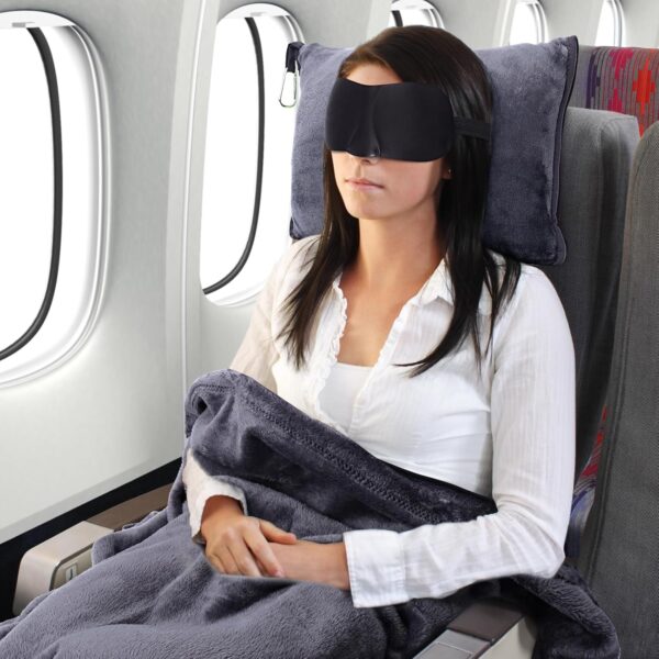 Travel Blanket and Pillow Set 2-in-1 - Image 8