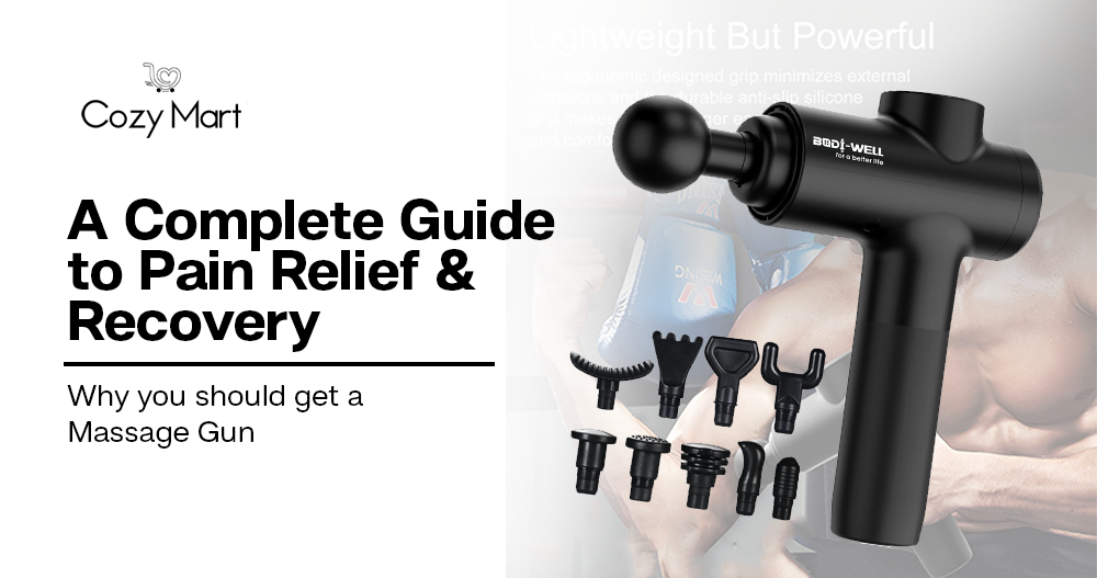 A Massage Gun: A Complete Guide to Pain Relief & Recovery