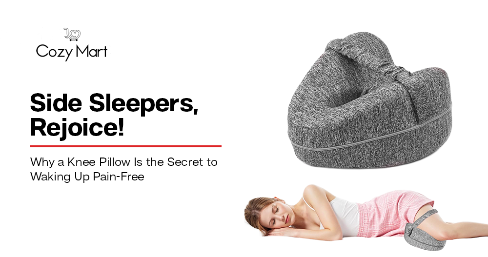Side Sleepers, Rejoice! Why a Knee Pillow Is the Secret to Waking Up Pain-Free