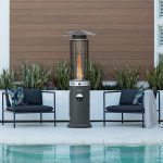 spiral flame patio heater