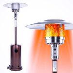 outdoor patio space gas heater